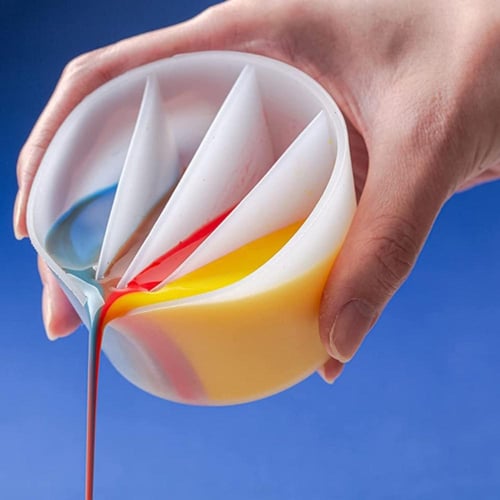 Plastic Graduated Measuring Cup Liquid Container Epoxy Resin