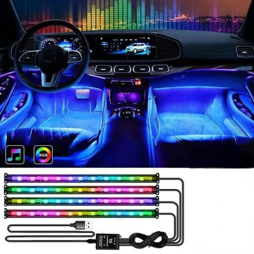 LED Lights for Car Car Strip Lights Car Accessories Ultra Bright Music Sync  Sound Actived Under Dash USB - buy LED Lights for Car Car Strip Lights Car  Accessories Ultra Bright Music