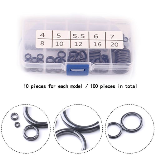 40pcs 10 Sizes 0.18in to 1.18in Fishing Rod Ceramic Guide Rings for Rock /  Telescopic Fishing Rod, Fishing Pole Repair Replacement Kit - buy 40pcs 10  Sizes 0.18in to 1.18in Fishing Rod