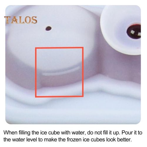 Ice Cube Tray Bulldog Shape Cute Design Quick Release Fun