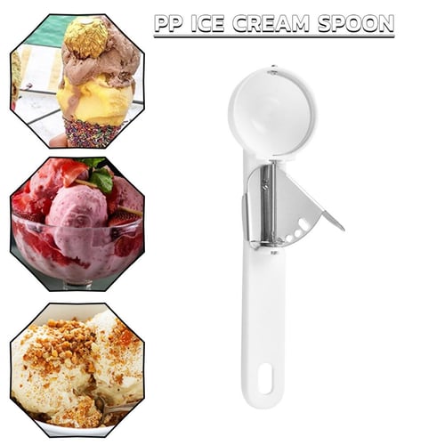 Ice Cream Scoop Stainless Steel Flat Ice Cream Spade Ice Cream Paddle For  Hard Freezed Creamy Ice Cream Dessert Spade Butter