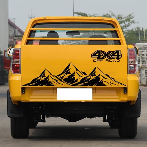 Side Stickers Stripes For Ford Ranger Raptor Sticker Decals 4x4 Off Road  Vinyl zq008