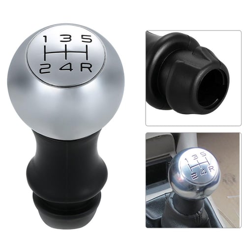 Carro 5 Speed Gear Stick Shift Knob Head para Peugeot 106 107 205 206