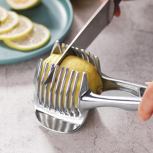 1pc Multifunctional Fruit Slicer Lemon Wedges Cutter With Handle