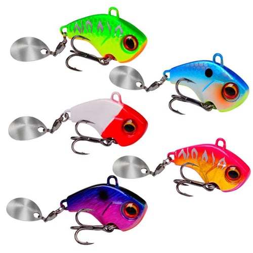 5g/10g/15g/20g Metal Vib with Rotating Sequins Long Throw Bait