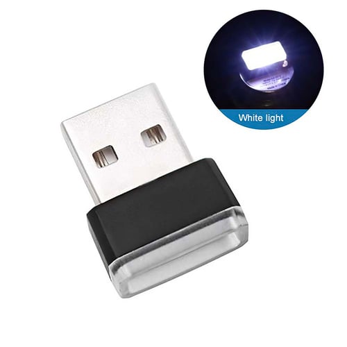 7 Couleur Mini Usb Lumière Led Modélisation Voiture Rv Lumière Ambiante  Néon Intérieur USB Plug Lampe Ordinateur Mobil