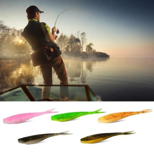 Lightweight Fastener Tape PVC Lure Protective Cover Fishing Tackle Lure  Protector Outdoor Angling