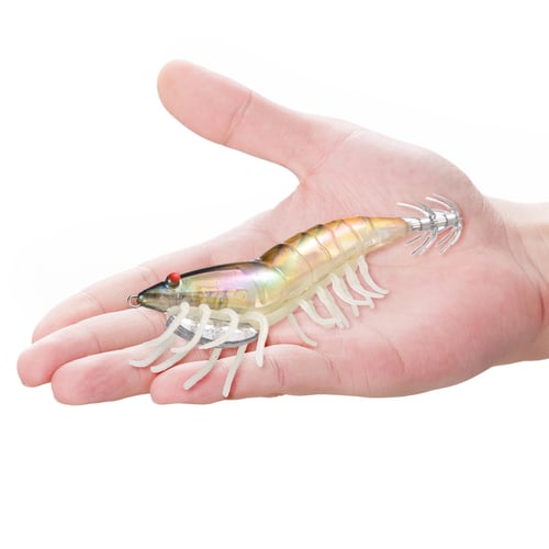 HYBRID Shrimp EGI Lure 115mm/20g For Fishing Squid Jigs Cuttlefish