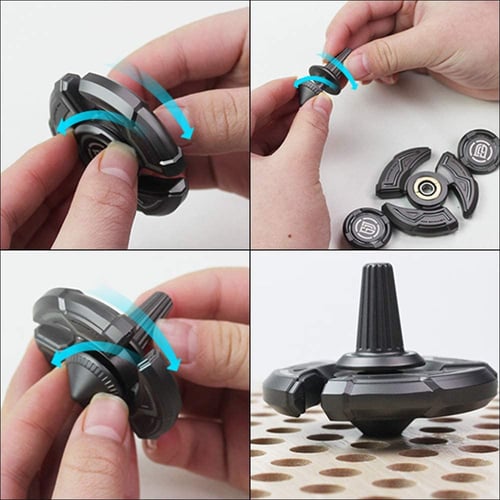 Fidget Spinner Hand Toy Stainless Steel Fast Spin for Kids Adults Stress  Relief