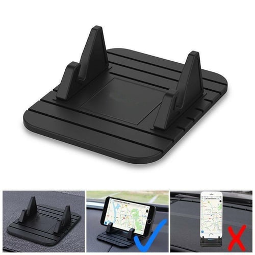 Car Dashboard Anti-Slip Rubber Pad, 10.6x5.9 Universal Non-Slip