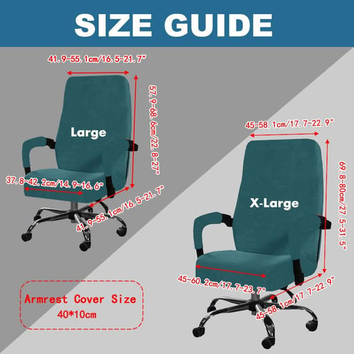 Office Chair Arm Covers Thickened Internet Cafe Cinema Armchair