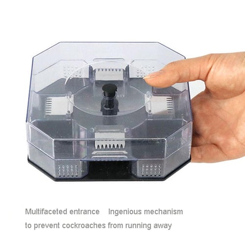 Portable Cockroach Trap Reusable Safety Pest Control Catcher