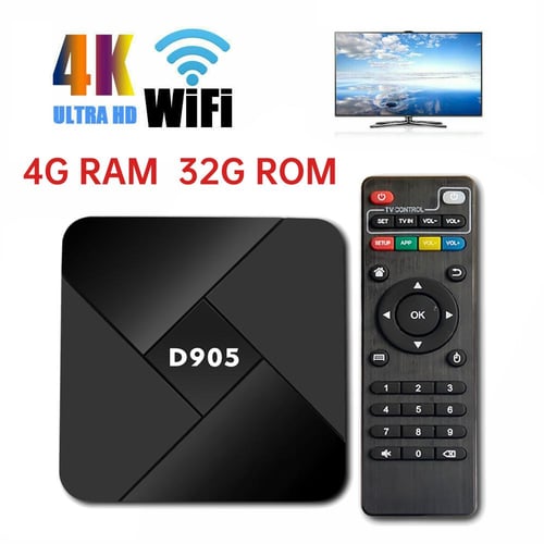 X98H PRO Android 12.0 Smart TV Box 4/64GB. Support 2.4G/5G WiFi6, 1000M  Ethernet LAN, HDMI in, Android Box with H618 Bluetooth 5.0 3D/6K Video TV  Set
