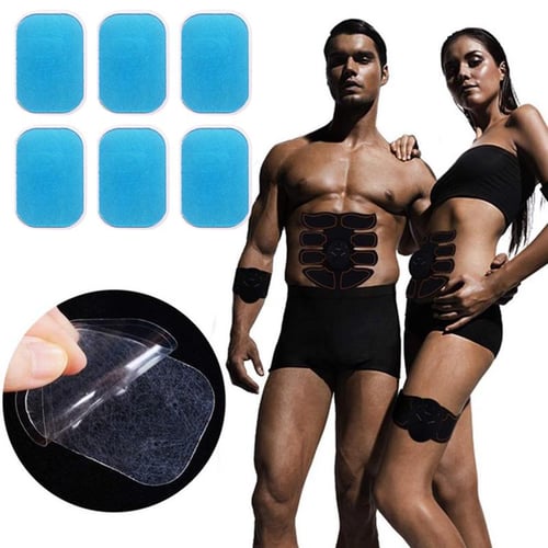 Abs Muscle Stimulator Electric EMS Trainer Toner USB Rechargeable Abdominal  Vibration Fitness Belt Body Waist Belly Weight Loss 