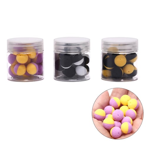 Carp Fishing Bait Foam POP Sponge Balls Artificial POP Corn for Fishing  Feeder