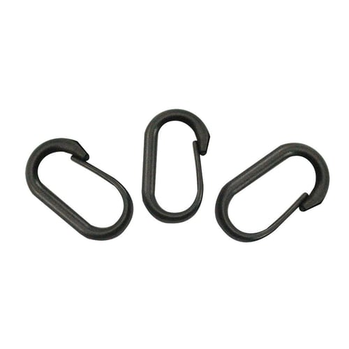 10Pcs Aluminum Snap Hook Carabiner D-Ring Key Chain Clip Keychain Hiking  Camping 