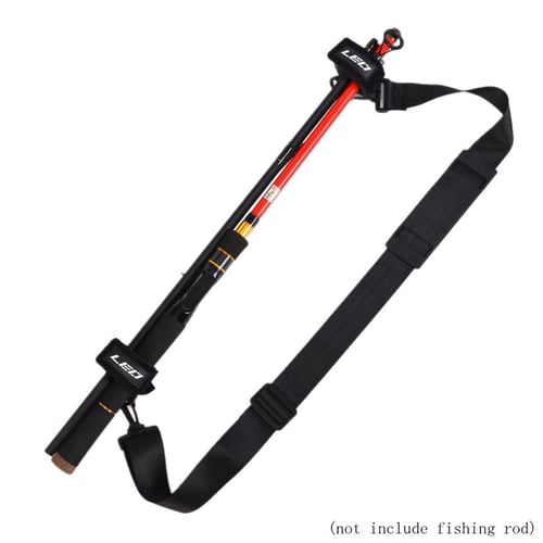 Portable Fishing Rod Shoulder Strap Outdoor Fishing Pole Belt