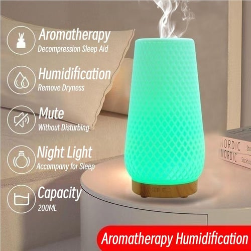 Ultrasonic Cool Mist Air Humidifier USB Electric Aroma Essential