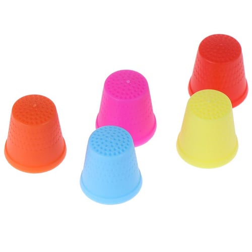 1pc Silicone Thimble Finger Protector - Non-Slip Quilting Craft Accessories  for Household Sewing & DIY Projects
