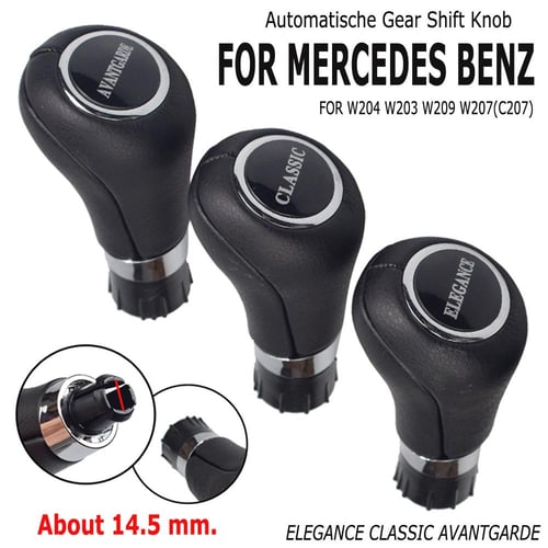 Automatic Speed Car Gear Shift Knob Gear Shift Collar For Mercedes Benz W211  Gaiter Boot Cover Case AVANTGARDE CLASSIC ELEGANCE