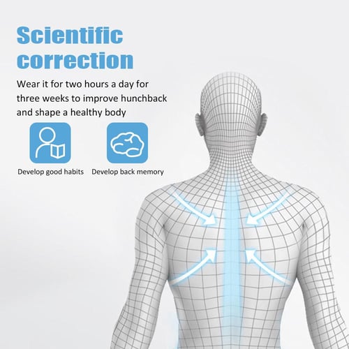 Back Posture Corrector Invisible Hunchback Support Posture Corrector Men  And Women Health Bone Care Medical Nursing Products