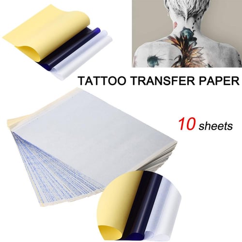 A4 5 sets for Men Women Printable Laser Tattoo Transfer Paper