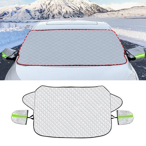 Car Windshield Snow Cover Winter Ice Frost Guard Sunshade