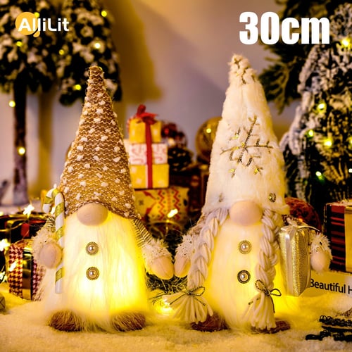 Gnome Christmas Decorations 2023 Faceless Doll Merry Christmas Decorations  For Home Ornament Happy New Year 2024 Noel Xams