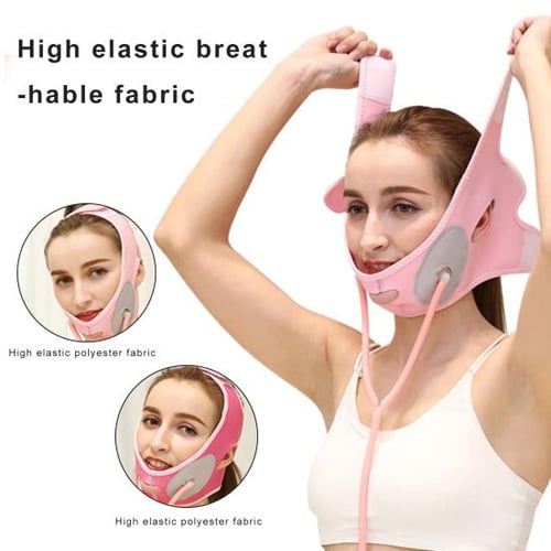 Reusable Double Chin Reducer Chin Strap Face Slimming Strap Face Slimmer  Shaper for Women,Breathable Comfortable V Line Lifting Mask,Innovative