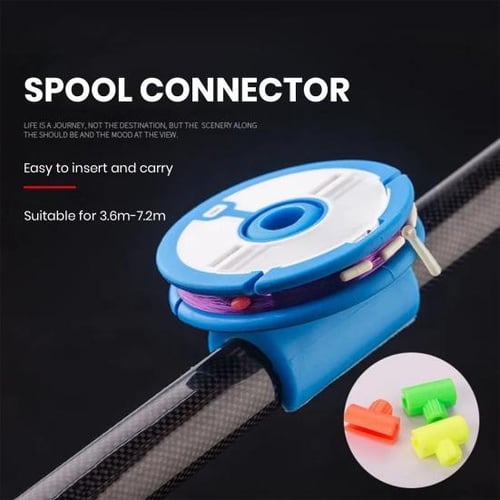2Pcs Wire Shaft Connector Silicone Easy Plug-In/Out Fishing Rod Wire Shaft  Connector Fishing Line Spool Organizer - buy 2Pcs Wire Shaft Connector  Silicone Easy Plug-In/Out Fishing Rod Wire Shaft Connector Fishing Line