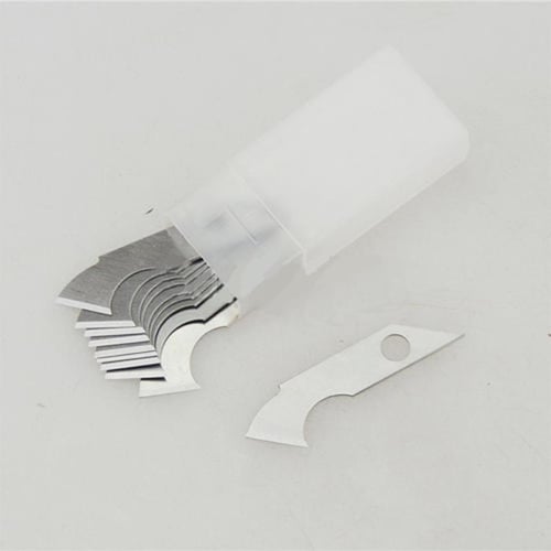 Acrylic Plastic Sheet Perspex Cutter Hook Cutting Tool + 10pcs Spare Blades  Home