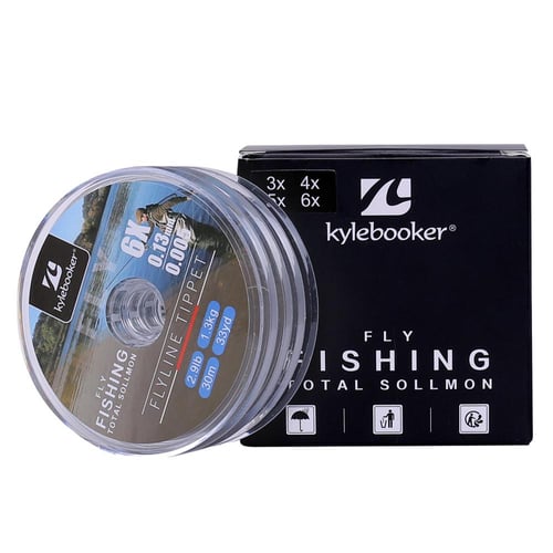 Kylebooker Fly Line Backing Line 20/30Lb 100/300Yards Orange Green Braided Fly Fishing Line Fluo Yellow / 20lb / 300yds