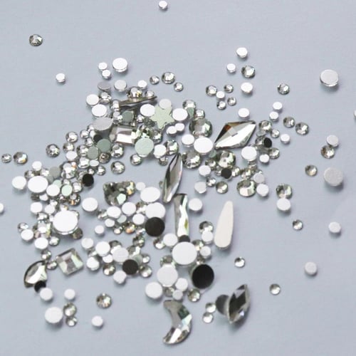 250pcs Craft DIY Mix Gems Flatback Big rhinestone Facets Normal Crystal  Rhinestone Strass Nail Art Decorations - buy 250pcs Craft DIY Mix Gems  Flatback Big rhinestone Facets Normal Crystal Rhinestone Strass Nail