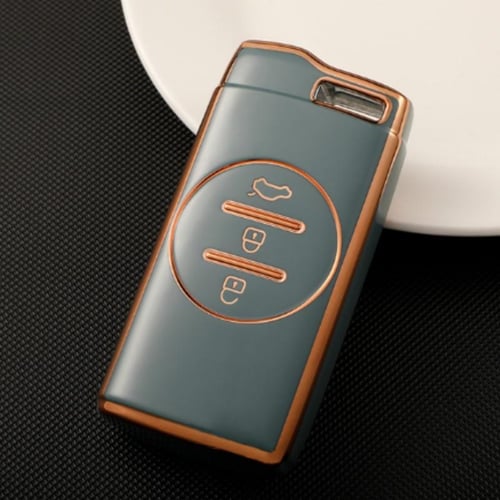  Soft TPU Car Key Case Cover, for Chery Tiggo 8 Pro Tiggo 8plus  New 5 Plus 7 pro 4 Button Keyless Entry Smart Key Protector Shell :  Automotive