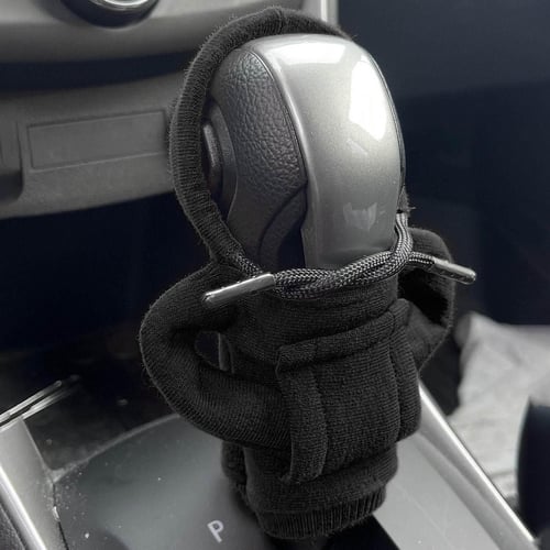 Gear Shift Hoodie Cover Car Interior Funny Shifter Knob Cover Gear Handle  Decor