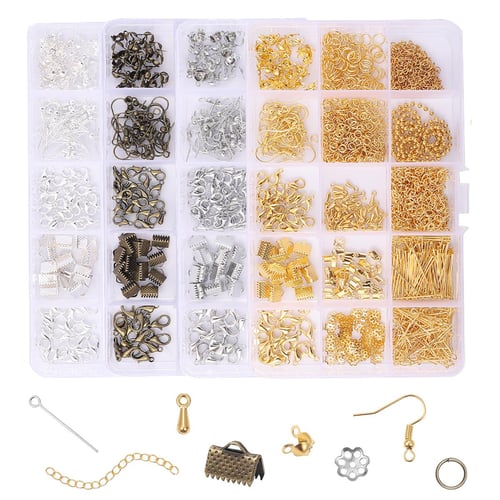 Cheap 1Set/box Metal Charms Clasps Hook Earring Needle for DIY Accessories  Jewelry Making