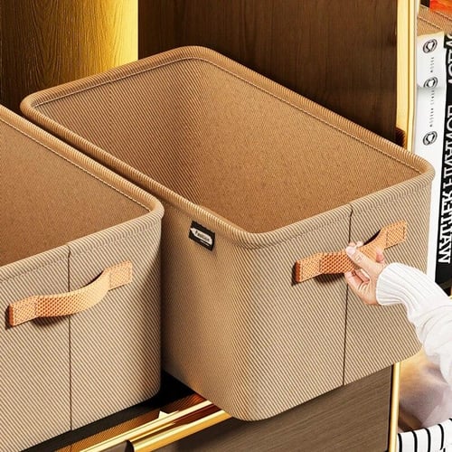 3x Foldable Drawer Organizer Divider Closet Storage Box For Underwear Bra  Sock ~