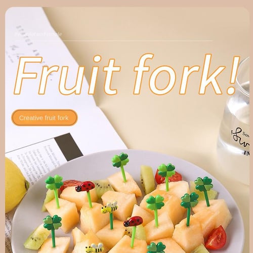 Cute Animal Food Picks Fruit Toothpicks for Kids, Fun Kids Food