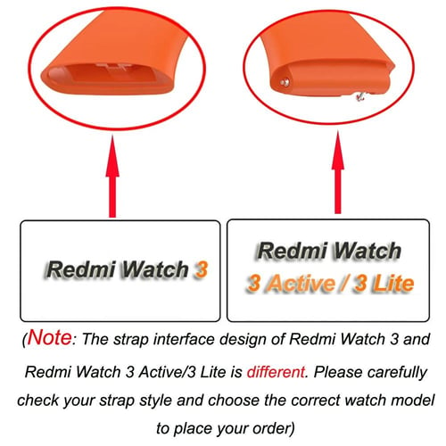 For Xiaomi Redmi Watch 3 Active /3 Lite Watch Silicone Replacement