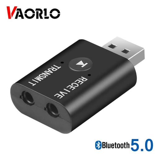 VAORLO Bluetooth 5.0 Audio Receiver Transmitter Mini 3.5mm Jack AUX USB  Stereo Music Wireless Adapter for TV Car PC Headphone BT - buy VAORLO Bluetooth  5.0 Audio Receiver Transmitter Mini 3.5mm Jack