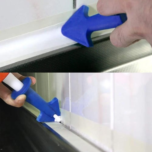 5in1 Silicone Scraper Caulking Grouting Sealant Finishing Clean