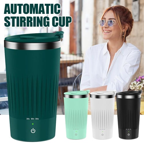 Automatic Mixing Cup,Self Stirring Mug Auto Self Mixing High Borosilicate  Glass Cup for Coffee,Tea and Milk Mug 