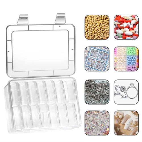 15x Empty Box Storage Organizer Storage Container Small Bead