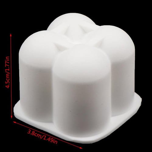 DIY Candles Mould Aromatherapy Plaster Candle 3D Silicone Mold Handmade  Tools