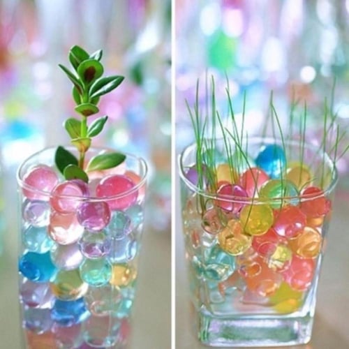 17 colori Per U Pick! crystal soil per vasi decorativi perle di acqua in  crescita magia jelly palline bio gel casamento wedding vaso stucchi orbiz