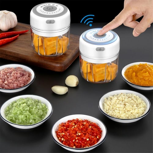 1pc Multifunctional Usb Wireless Electric Food Garlic Chopper, Mini Garlic  Masher Grinder For Pepper Nuts Food Processor/suitable For Vegetables,  Chili Pepper Grinding