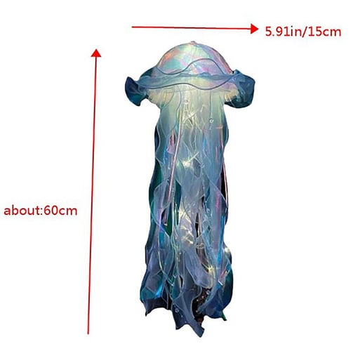 Diy Jellyfish Lamp Lantern Creative Lanterns Diy Material Bedroom