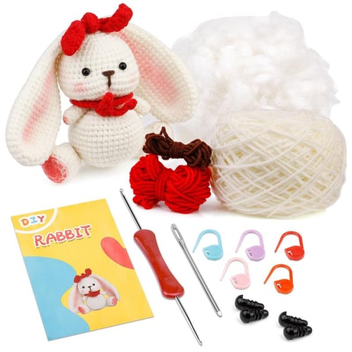 Crochet Kit for Beginner for Adults Kids Stuffed Animal Crochet