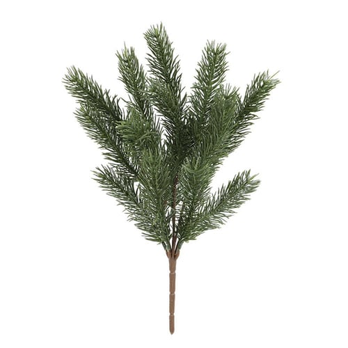 20Pcs Artificial Pine Branches Reusable Fake Green Leaf for DIY