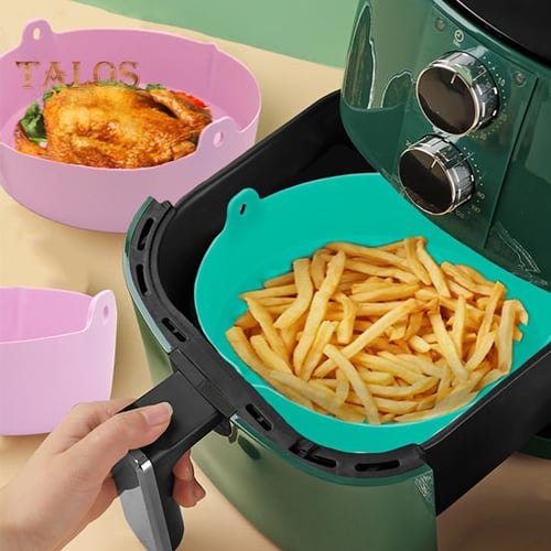 Soft Kitchen Rectangle Oven For Ninja DZ201 Foodi Air Fryer Mat Reusable  Silicone Liners For Ninja